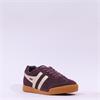 Gola Harrier Mirror Retro Gum Trainer - Cocoa Gold